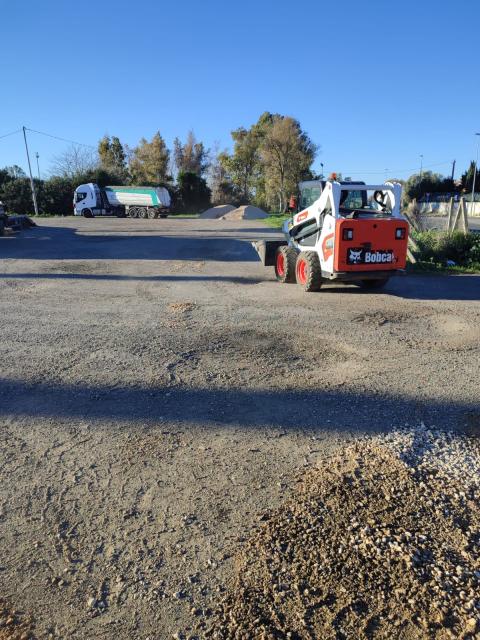 lavori campo sportivo