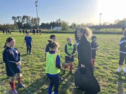 Visita al campo rugby
