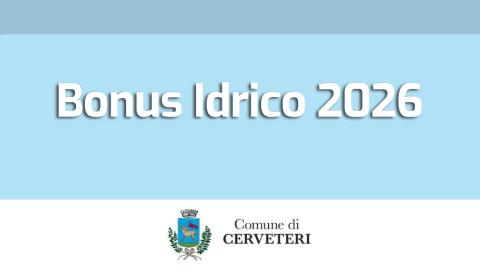 bonus idrico