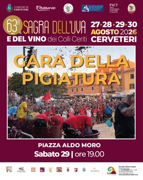 Sagra 2026 locandina Gara della Pigiatura