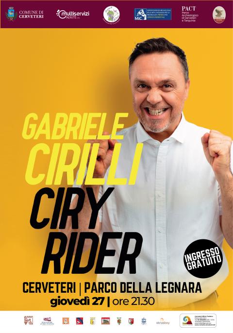Sagra 2026 locandina Gabriele Cirilli