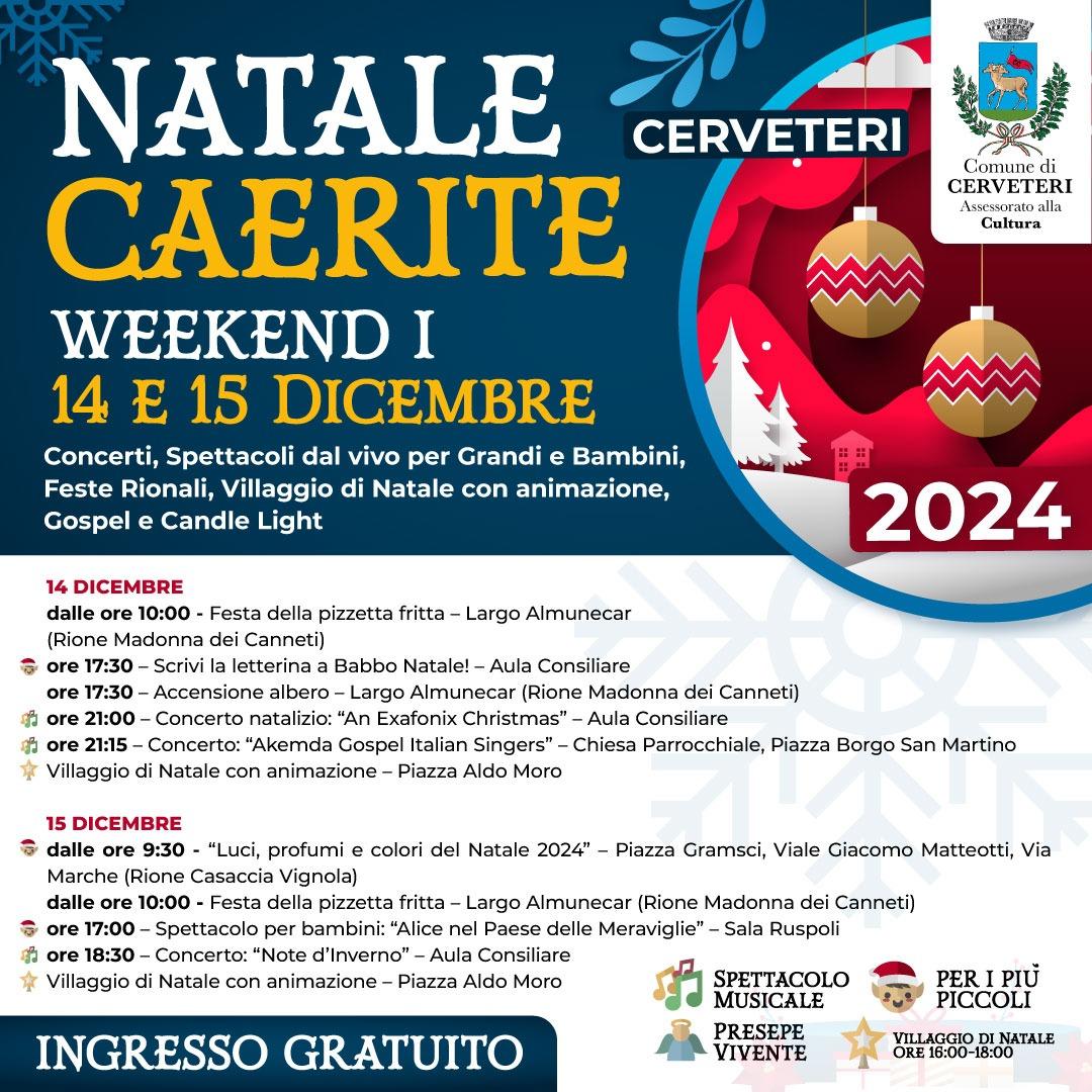 Natale Caerite 2024 - Weekend I