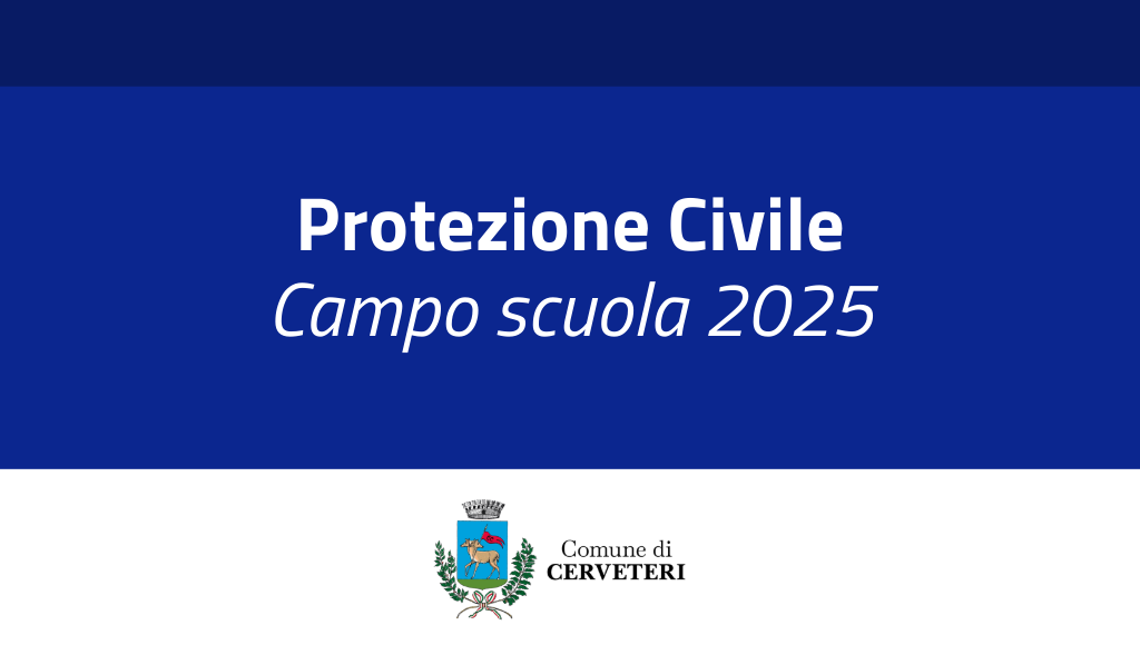 Protezione civile - campo scuola