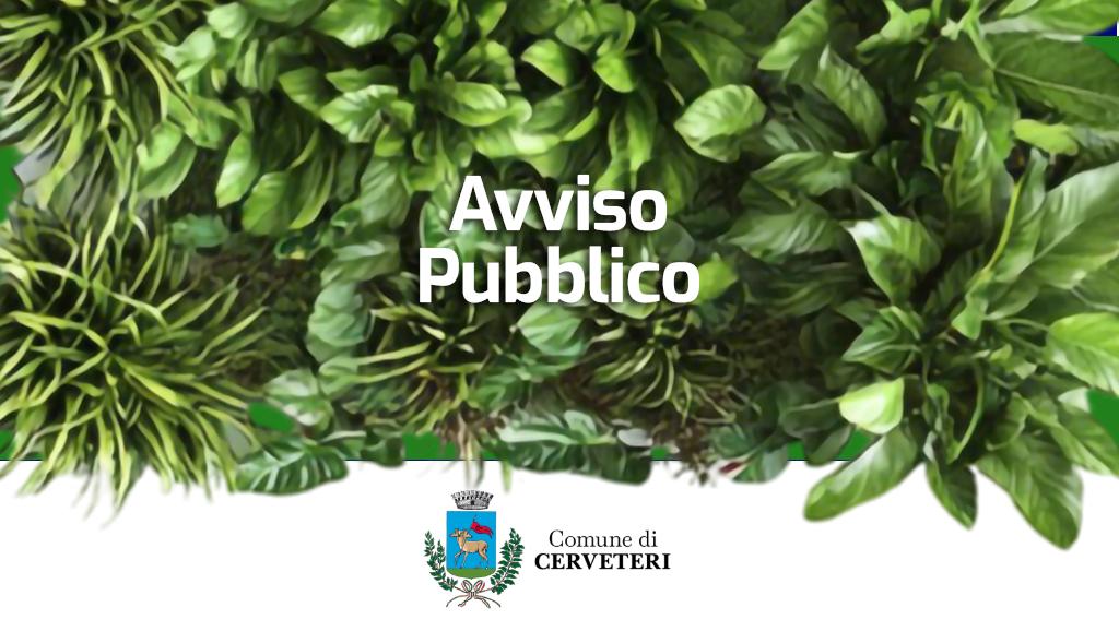 avviso pubblico.aree verdi